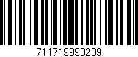 Código de barras (EAN, GTIN, SKU, ISBN): '711719990239'