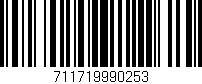 Código de barras (EAN, GTIN, SKU, ISBN): '711719990253'