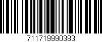 Código de barras (EAN, GTIN, SKU, ISBN): '711719990383'