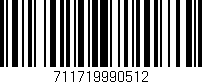 Código de barras (EAN, GTIN, SKU, ISBN): '711719990512'
