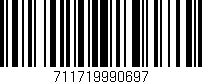 Código de barras (EAN, GTIN, SKU, ISBN): '711719990697'