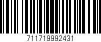 Código de barras (EAN, GTIN, SKU, ISBN): '711719992431'