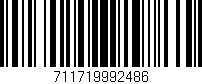 Código de barras (EAN, GTIN, SKU, ISBN): '711719992486'