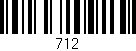 Código de barras (EAN, GTIN, SKU, ISBN): '712'
