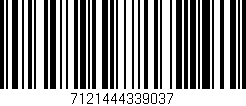 Código de barras (EAN, GTIN, SKU, ISBN): '7121444339037'