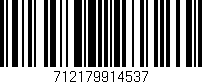 Código de barras (EAN, GTIN, SKU, ISBN): '712179914537'