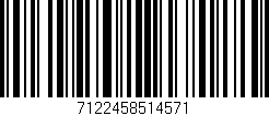 Código de barras (EAN, GTIN, SKU, ISBN): '7122458514571'