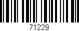 Código de barras (EAN, GTIN, SKU, ISBN): '71229'