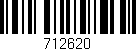 Código de barras (EAN, GTIN, SKU, ISBN): '712620'