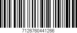 Código de barras (EAN, GTIN, SKU, ISBN): '7126760441266'