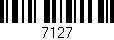 Código de barras (EAN, GTIN, SKU, ISBN): '7127'
