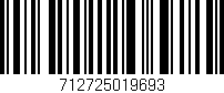 Código de barras (EAN, GTIN, SKU, ISBN): '712725019693'