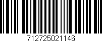 Código de barras (EAN, GTIN, SKU, ISBN): '712725021146'