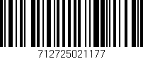 Código de barras (EAN, GTIN, SKU, ISBN): '712725021177'