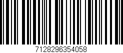 Código de barras (EAN, GTIN, SKU, ISBN): '7128296354058'