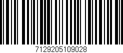 Código de barras (EAN, GTIN, SKU, ISBN): '7129205109028'