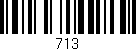 Código de barras (EAN, GTIN, SKU, ISBN): '713'