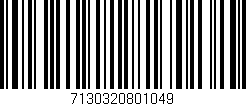 Código de barras (EAN, GTIN, SKU, ISBN): '7130320801049'