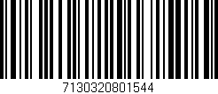 Código de barras (EAN, GTIN, SKU, ISBN): '7130320801544'