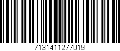 Código de barras (EAN, GTIN, SKU, ISBN): '7131411277019'
