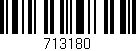 Código de barras (EAN, GTIN, SKU, ISBN): '713180'
