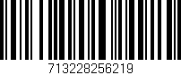 Código de barras (EAN, GTIN, SKU, ISBN): '713228256219'