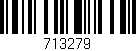 Código de barras (EAN, GTIN, SKU, ISBN): '713279'