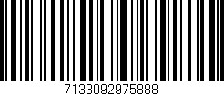Código de barras (EAN, GTIN, SKU, ISBN): '7133092975888'