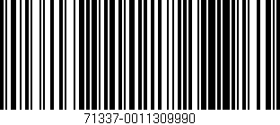 Código de barras (EAN, GTIN, SKU, ISBN): '71337-0011309990'