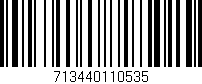 Código de barras (EAN, GTIN, SKU, ISBN): '713440110535'