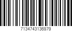 Código de barras (EAN, GTIN, SKU, ISBN): '7134743136979'