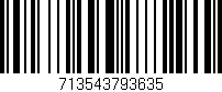 Código de barras (EAN, GTIN, SKU, ISBN): '713543793635'