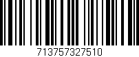 Código de barras (EAN, GTIN, SKU, ISBN): '713757327510'