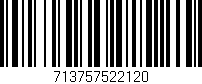 Código de barras (EAN, GTIN, SKU, ISBN): '713757522120'
