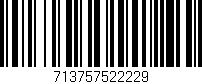Código de barras (EAN, GTIN, SKU, ISBN): '713757522229'
