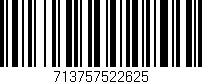 Código de barras (EAN, GTIN, SKU, ISBN): '713757522625'