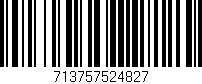 Código de barras (EAN, GTIN, SKU, ISBN): '713757524827'