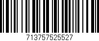 Código de barras (EAN, GTIN, SKU, ISBN): '713757525527'