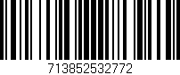 Código de barras (EAN, GTIN, SKU, ISBN): '713852532772'
