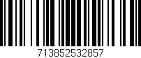 Código de barras (EAN, GTIN, SKU, ISBN): '713852532857'