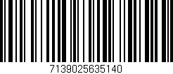 Código de barras (EAN, GTIN, SKU, ISBN): '7139025635140'