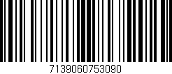 Código de barras (EAN, GTIN, SKU, ISBN): '7139060753090'