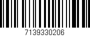 Código de barras (EAN, GTIN, SKU, ISBN): '7139330206'