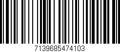 Código de barras (EAN, GTIN, SKU, ISBN): '7139685474103'