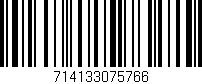 Código de barras (EAN, GTIN, SKU, ISBN): '714133075766'