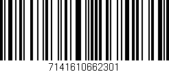 Código de barras (EAN, GTIN, SKU, ISBN): '7141610662301'