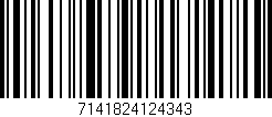 Código de barras (EAN, GTIN, SKU, ISBN): '7141824124343'