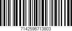 Código de barras (EAN, GTIN, SKU, ISBN): '7142596713803'