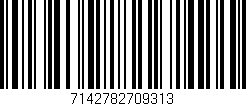 Código de barras (EAN, GTIN, SKU, ISBN): '7142782709313'