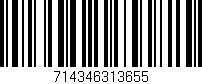 Código de barras (EAN, GTIN, SKU, ISBN): '714346313655'